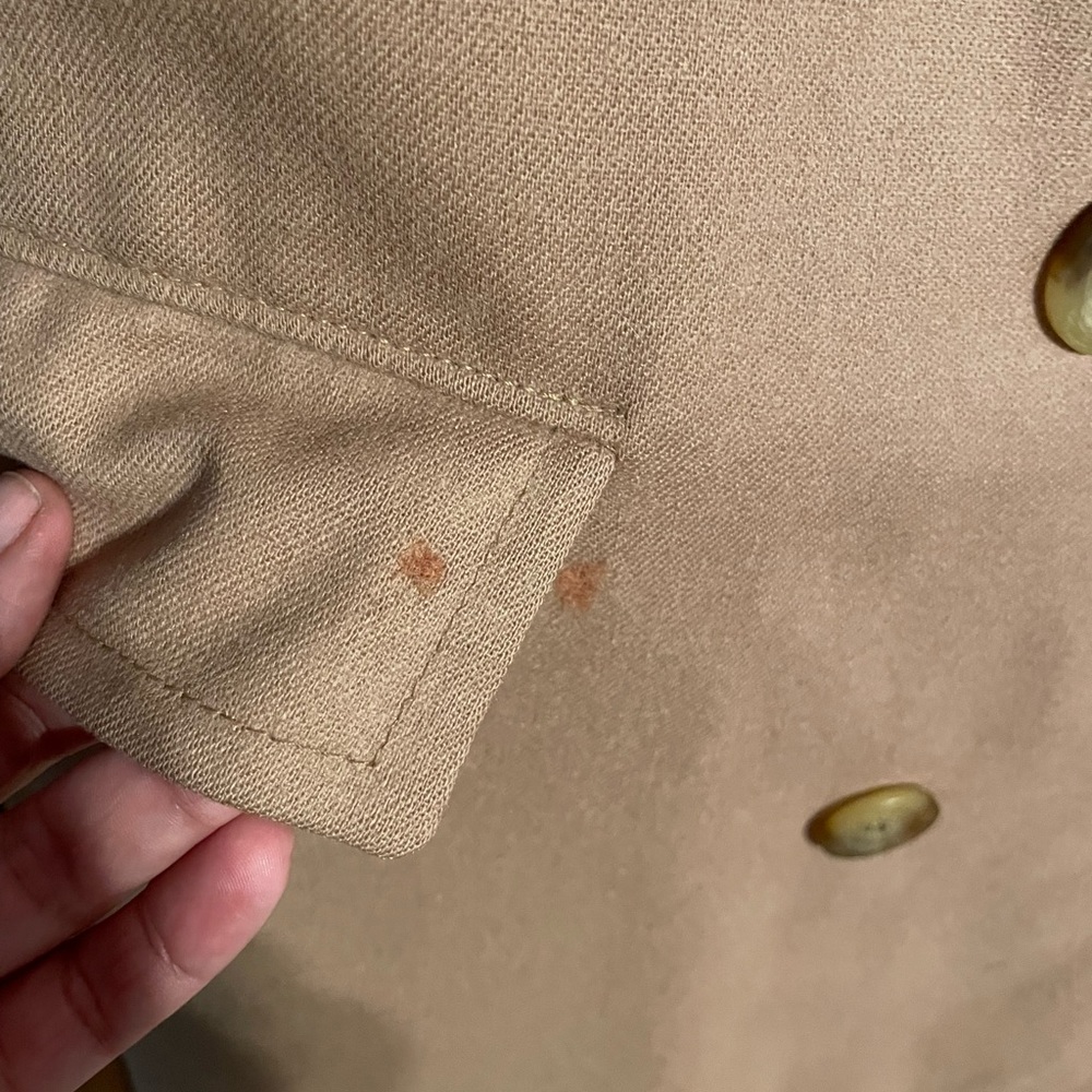 Vintage Pendleton Double Breasted Long Trench Coa… - image 6